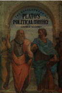 The development of Plato's political theory / George Klosko.