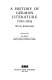 A history of German literature, 1760-1805 /