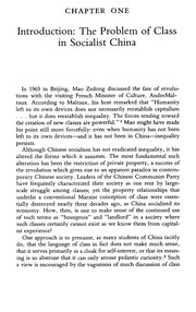 Class conflict in Chinese socialism / Richard Curt Kraus.