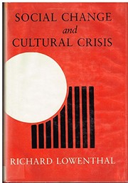 Social change and cultural crisis /