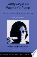 Language and Woman's Place : Text and Commentaries.