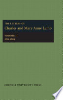 The letters of Charles and Mary Anne Lamb /