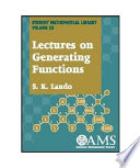 Lectures on generating functions /