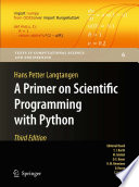 A primer on scientific programming with Python /