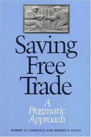 Saving free trade : a pragmatic approach /