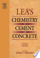 Lea's chemistry of cement and concrete / F.M. Lea.