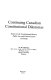 Continuing Canadian constitutional dilemmas : essays on the constitutional history, public law and federal system of Canada /