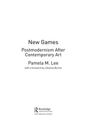 New games postmodernism after contemporary art /