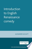 Introduction to English Renaissance comedy /