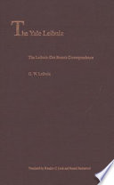 The Leibniz-Des Bosses correspondence /