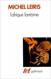 L'Afrique fantôme /