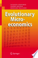 Evolutionary microeconomics /