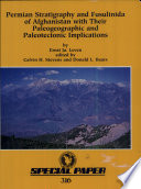 Permian stratigraphy and Fusulinida of Afghanistan with their paleogeographic and paleotectonic implications / by Ernst Ja. Leven ; translated by Tatyana Yu. Shalishilina ; edited by Calvin H. Stevens and Donald L. Baars.