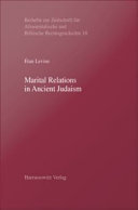Marital Relations in Ancient Judaism.