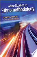 More studies in ethnomethodology