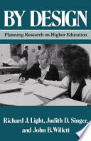 By design : planning research on higher education /