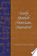 Early Spanish American narrative /