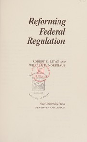 Reforming Federal regulation /