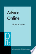 Advice online : advice-giving in an American Internet health column /