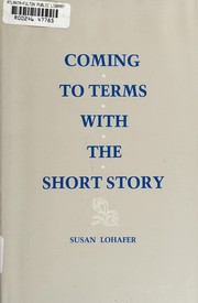 Coming to terms with the short story /