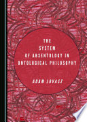 The system of absentology in ontological philosophy /