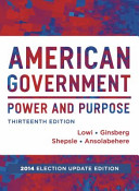 American government : power & purpose /