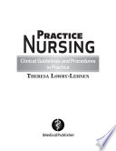 Practice nursing : clinical guidelines and procedures in practice /