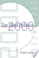 Tar heel politics 2000 /