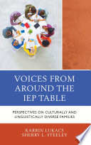 Voices from around the IEP table : perspectives on culturally and linguistically diverse families /