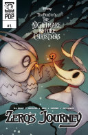 DISNEY MANGA tim burton's the nightmare before christmas -- zero's journey issue #01 cover a.
