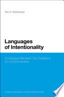 Languages of intentionality a dialogue between two traditions on consciousness /