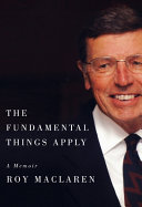 The fundamental things apply : a memoir /