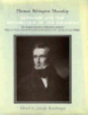 Napoleon and the restoration of the Bourbons : the completed portion of Macaulay's projected History of France, from the restoration of the Bourbons to the accession of Louis Philippe /