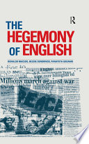 The hegemony of English /