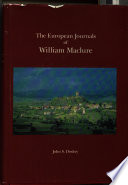 The European journals of William Maclure /