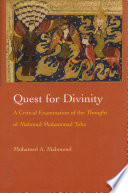 Quest for divinity : a critical examination of the thought of Mahmud Muhammad Taha /