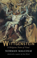 Wittgenstein a religious point of view? /