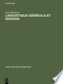 Linguistique Générale et Romane : Etudes en Allemand, Anglais, Espagnol et Français.