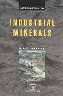 Introduction to industrial minerals /