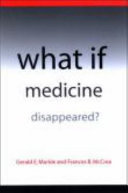 What if medicine disappeared? /