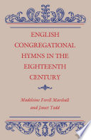 English congregational hymns in the eighteenth century /