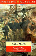 Capital : an abridged edition / Karl Marx ; edited with an introduction by David McLellan.