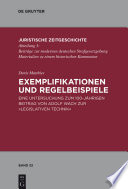 Exemplifikationen und Regelbeispiele : eine Untersuchung zum 100-jährigen Beitrag von Adolf Wach zur "Legislativen Technik" / Denis Matthies.