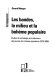 Les bandes, le milieu et la bohème populaire : études de sociologie de la déviance des jeunes des classes populaires, 1975-2005 /