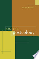 On the postcolony /