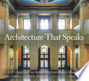 Architecture that speaks : S.C.P. Vosper and ten remarkable buildings at Texas A & M /
