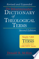 The Westminster dictionary of theological terms /
