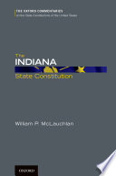 The Indiana state constitution /