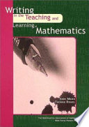 Writing in the teaching and learning of mathematics /