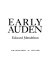 Early Auden /